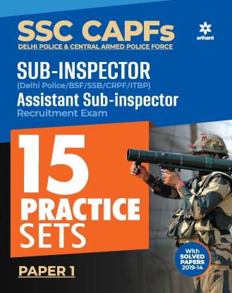 SSC CAPFs Sub Inspector and Assistant Sub Inspector Practice Sets English 2020 